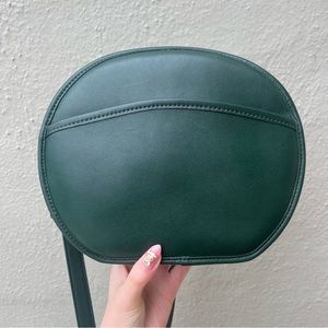 Vintage Coach Chester 9901 Bottle Green Leather Shoulder Bag